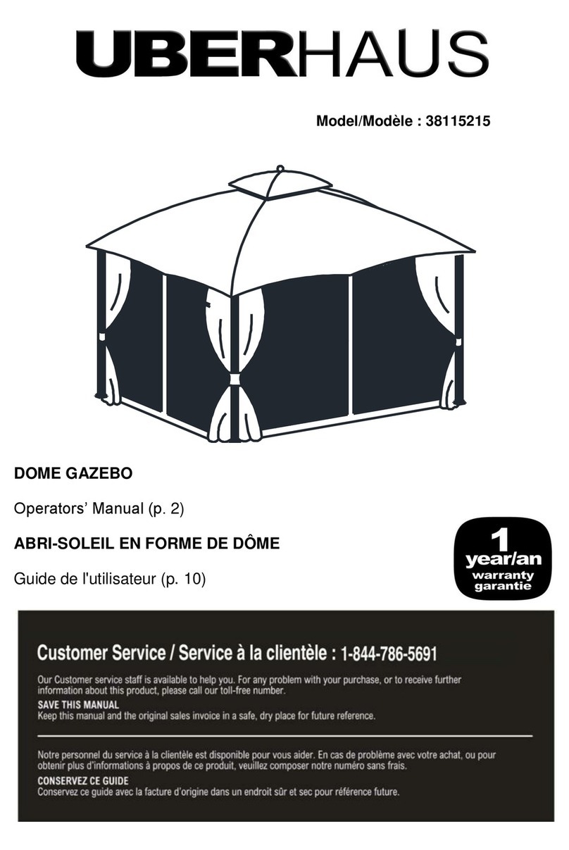 Uberhaus 38115215 Operator's manual