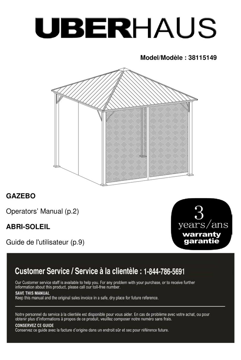 Uberhaus 38115149 Operator's manual