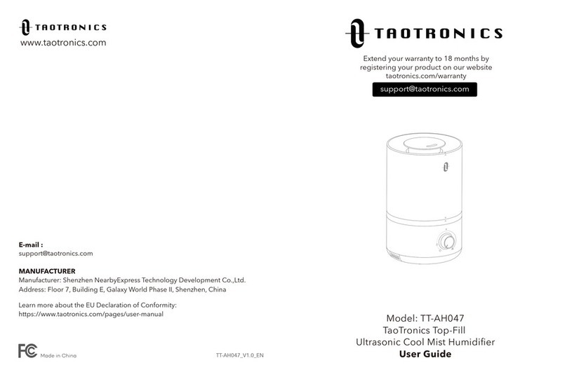 TaoTronics TT-AH047 User manual