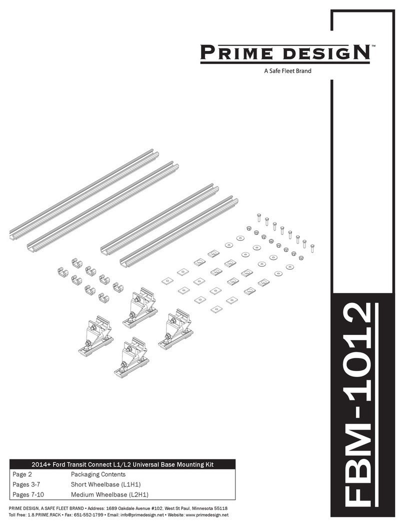 Safe Fleet Prime Design FBM-1012 manual