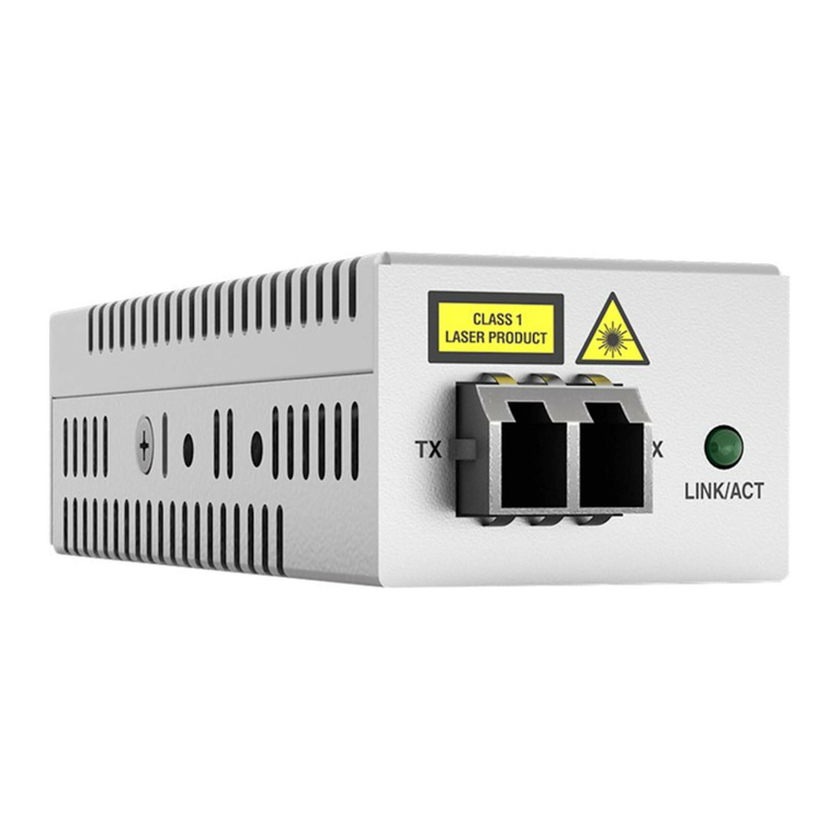 Allied Telesis DMC1000/100 Series User manual