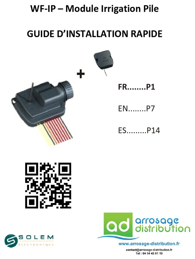 Solem WF-IP Quick installation guide