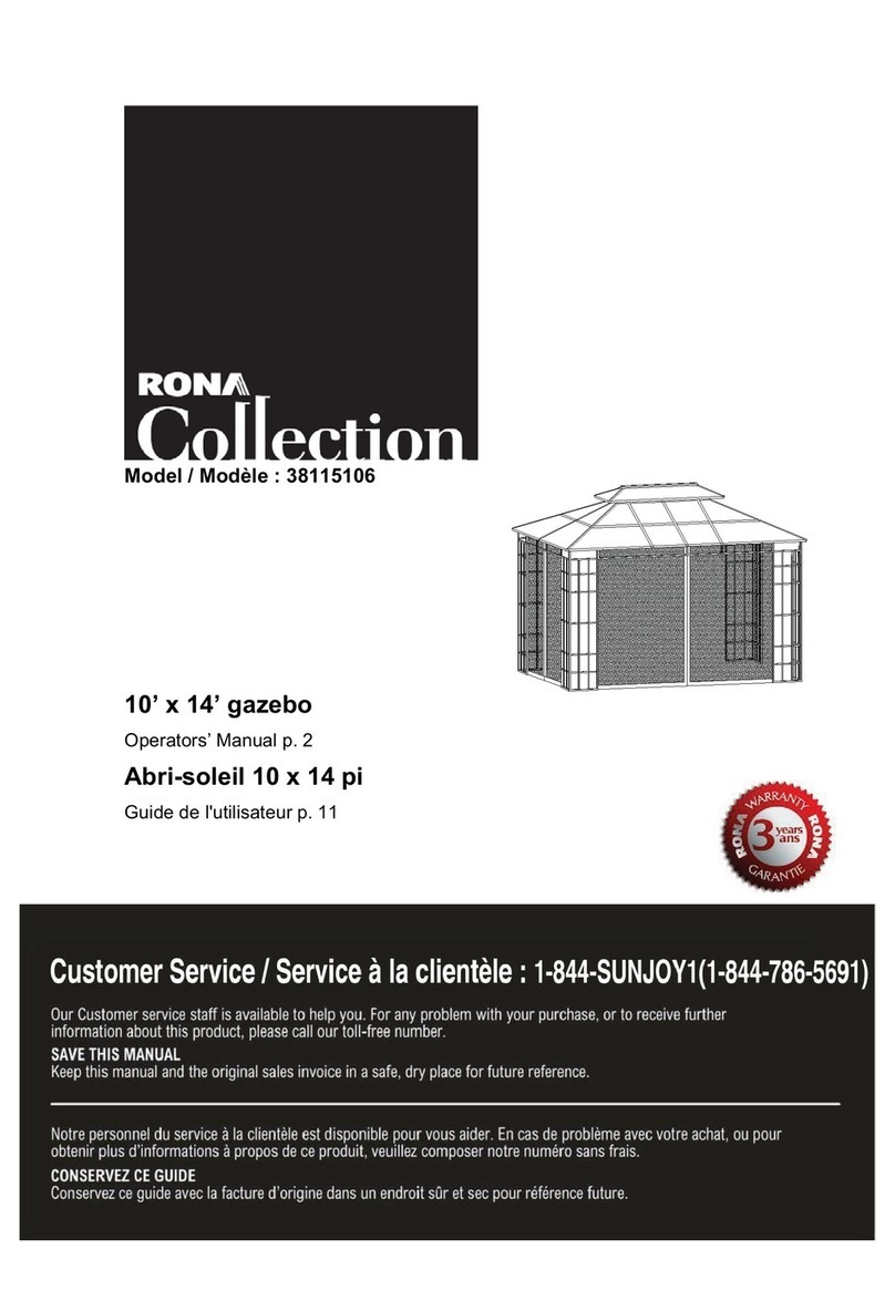 Rona 38115106 Operator's manual