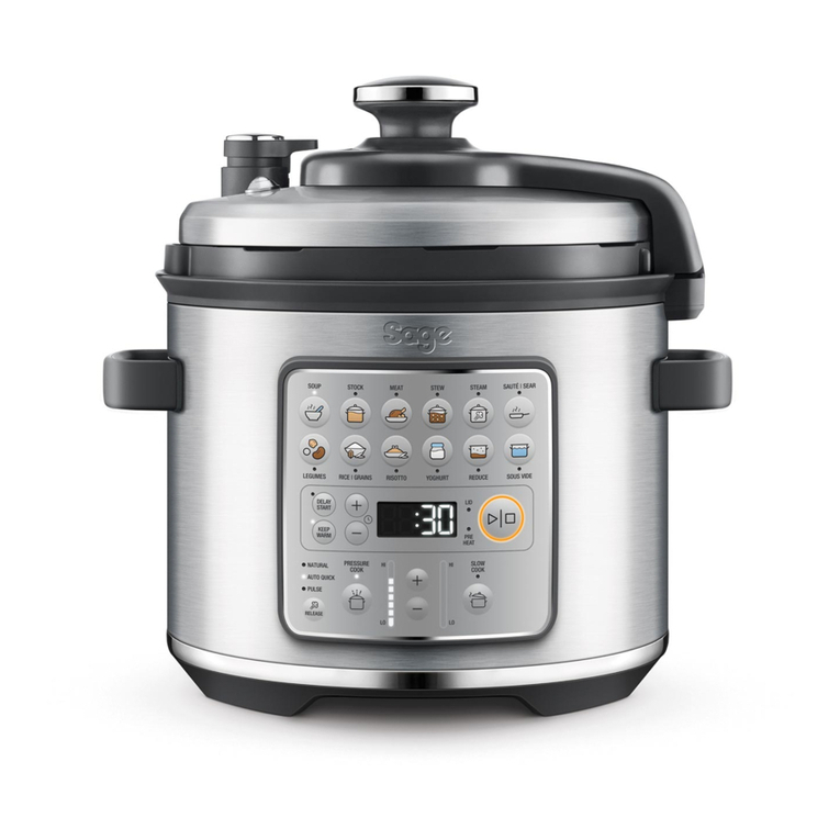 Sage Fast Slow GO BPR680 quick guide