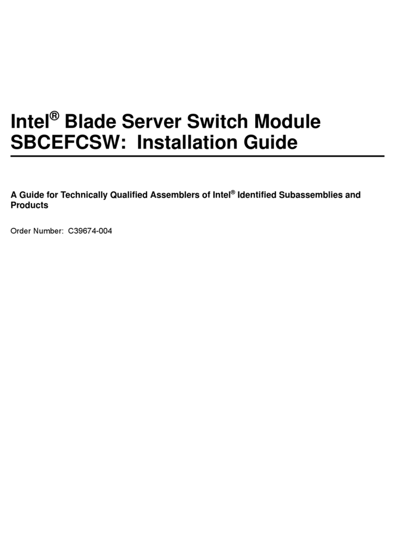 Intel SBCEFCSW User manual