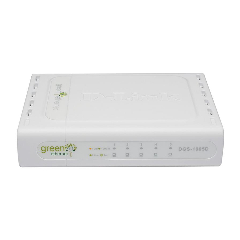 D-Link DGS-1005D - Switch User manual D-Link DGS-1005D - Switch User manual