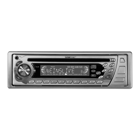 CTC Union Clatronic AR 687 CD/MP3 Instruction manual & guarantee