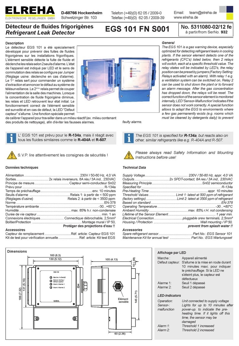 ELREHA EGS 101 FN S001 manual