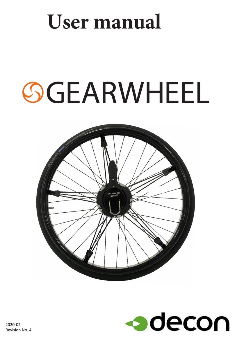 decon Gearwheel GWl0S0 User manual decon Gearwheel GWl0S0 User manual