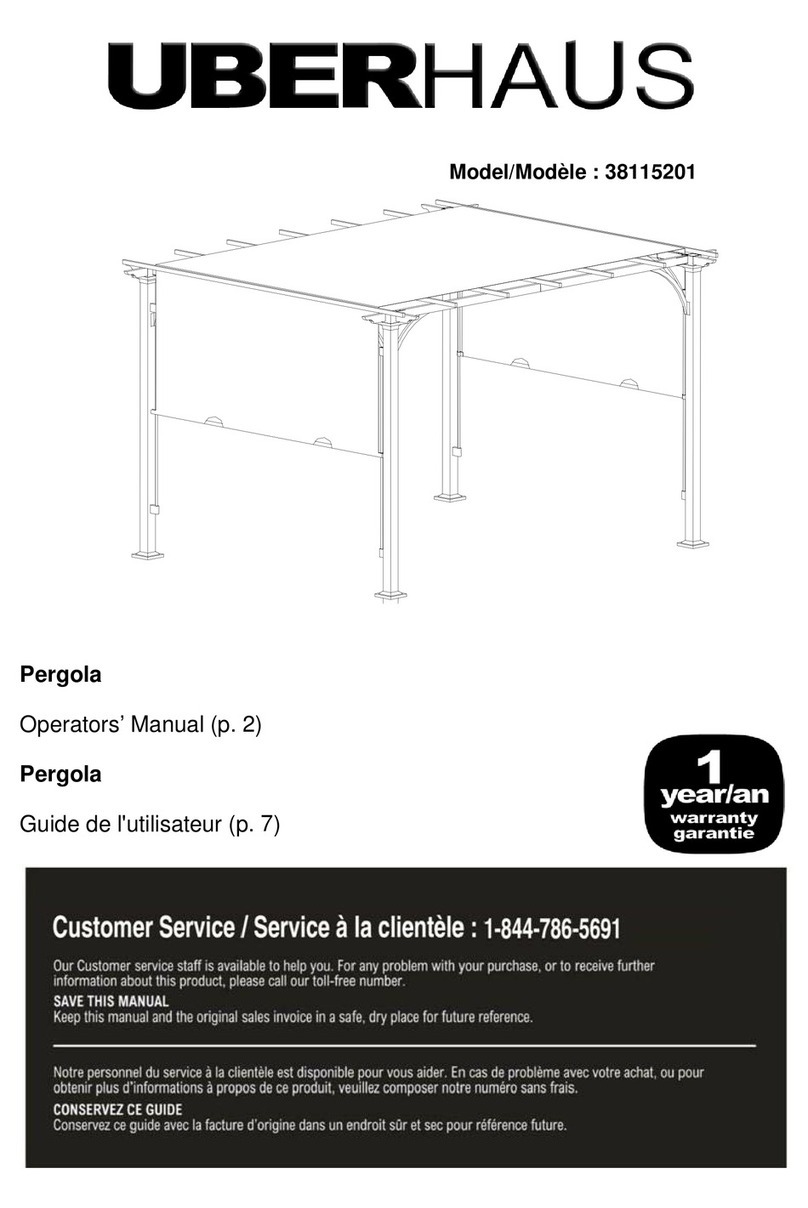 Uberhaus 38115201 Operator's manual