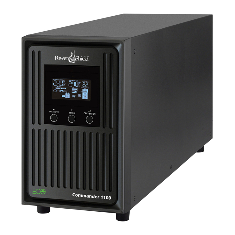 PowerShield 1100 VA user manual