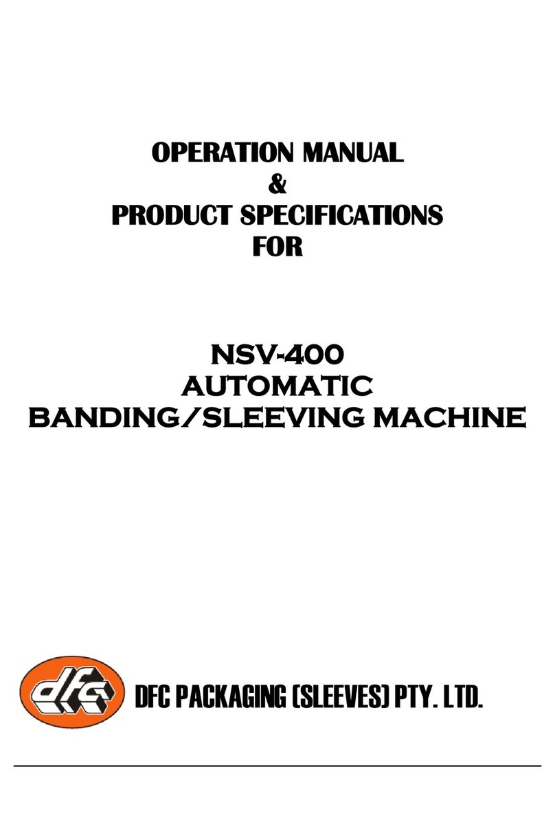 DFC NSV-400 Installation instructions