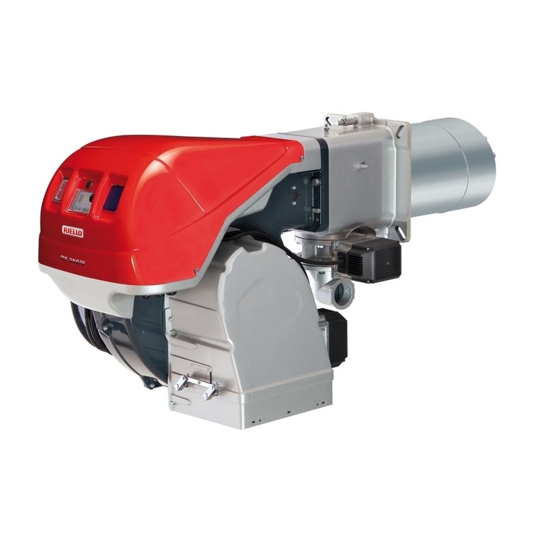 Riello RS 160/EV O2 BLU Quick start guide