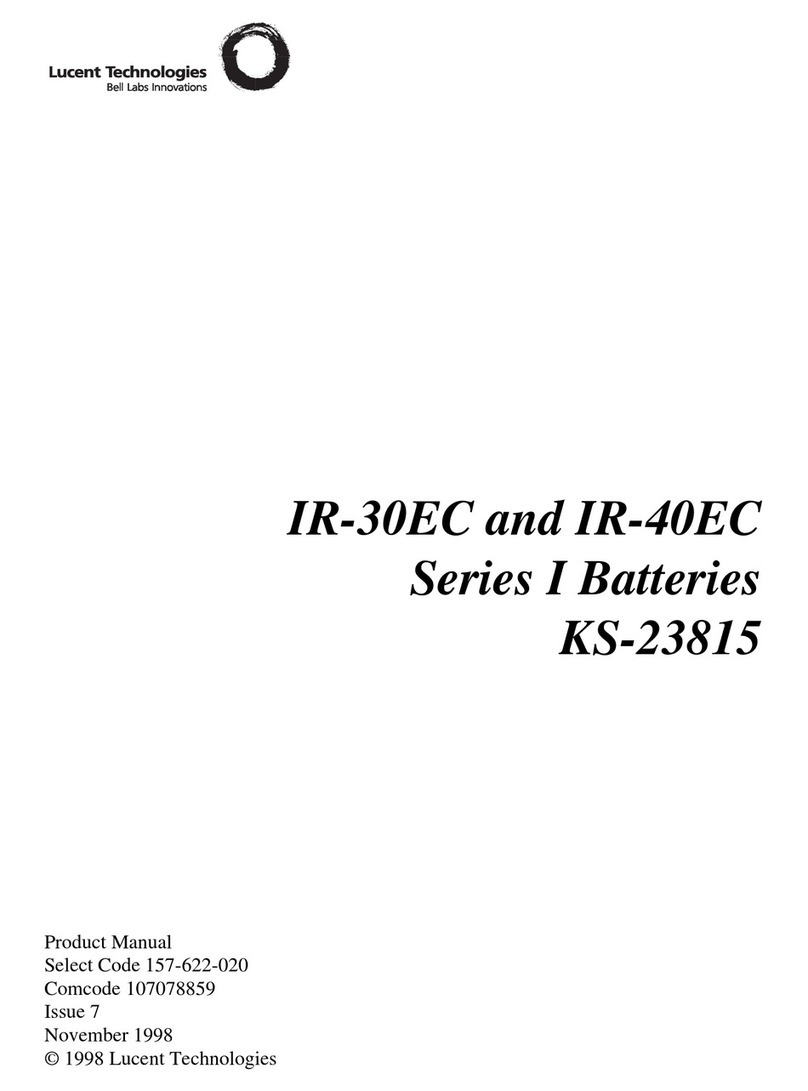 Lucent Technologies I Series User manual