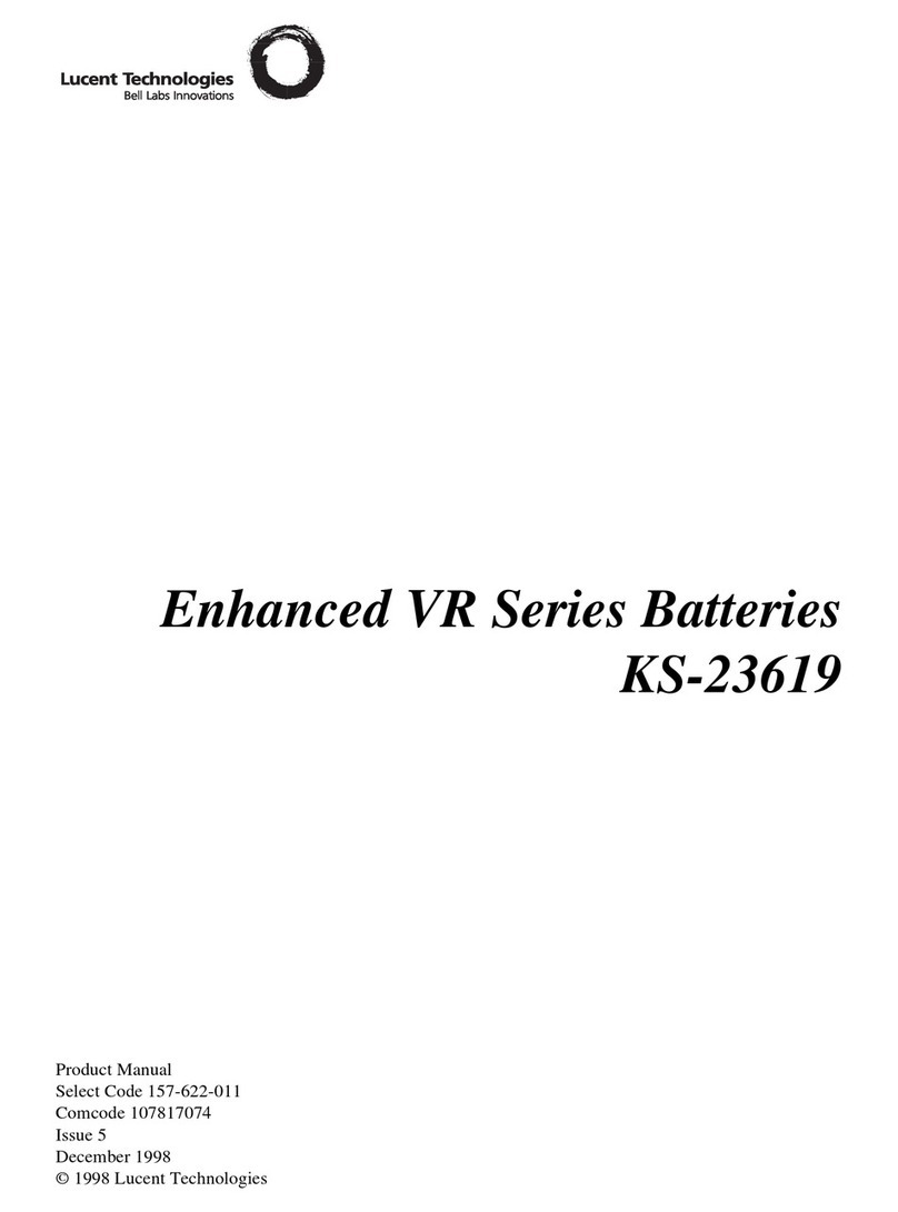 Lucent Technologies VR Series product manual