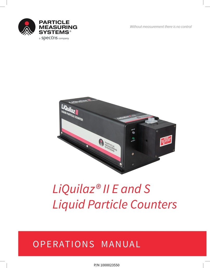 Spectris Particle Measuring Systems LiQuilaz II E Operation manual