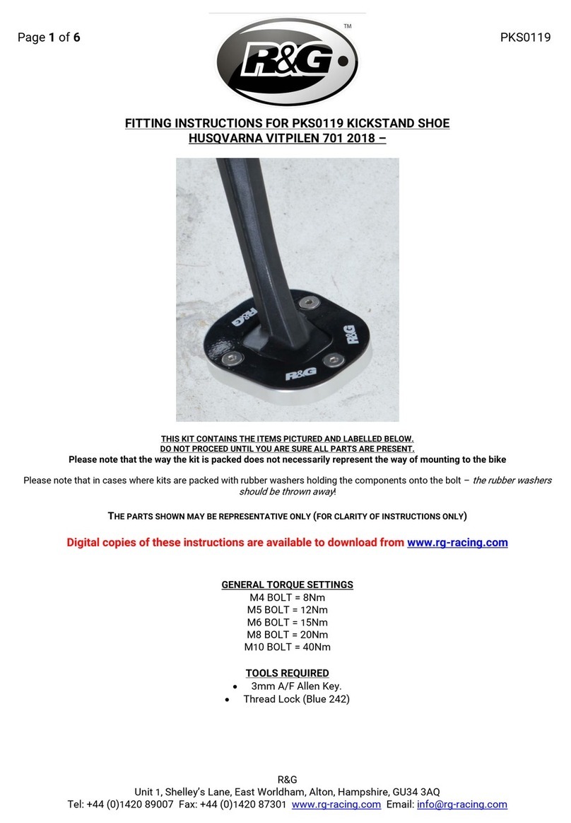 R&G PKS0119 User manual