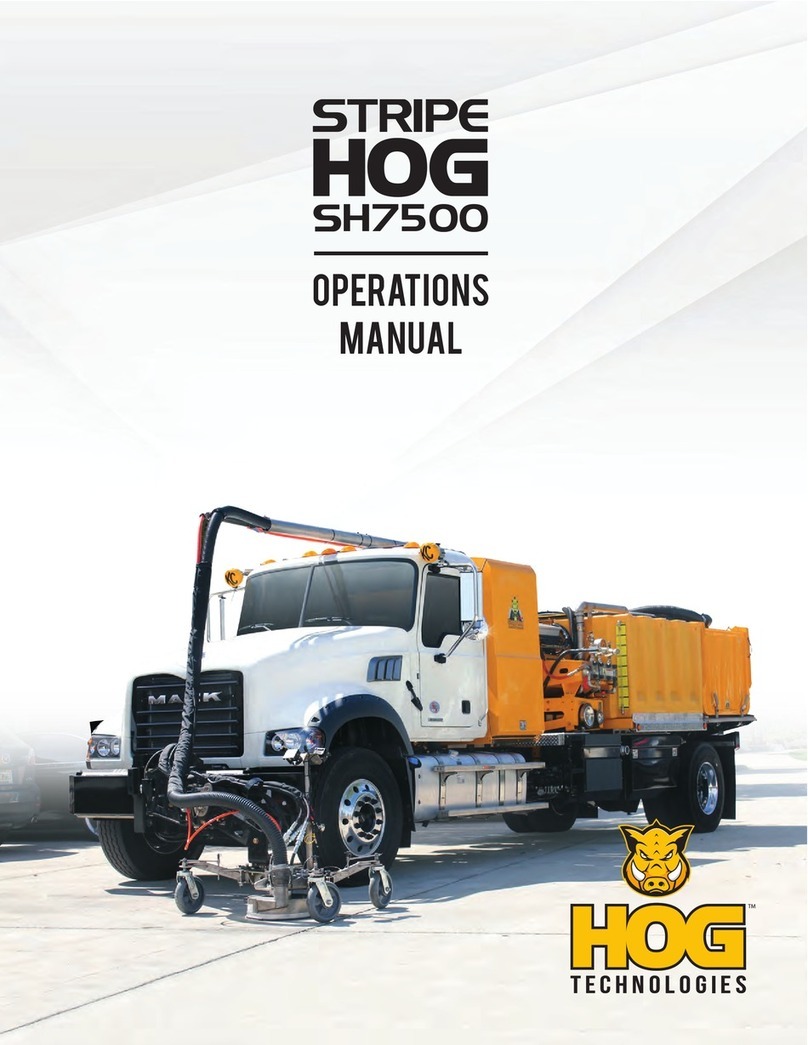 Hog Technologies STRIPE SH7500 Operation manual Hog Technologies STRIPE SH7500 Operation manual