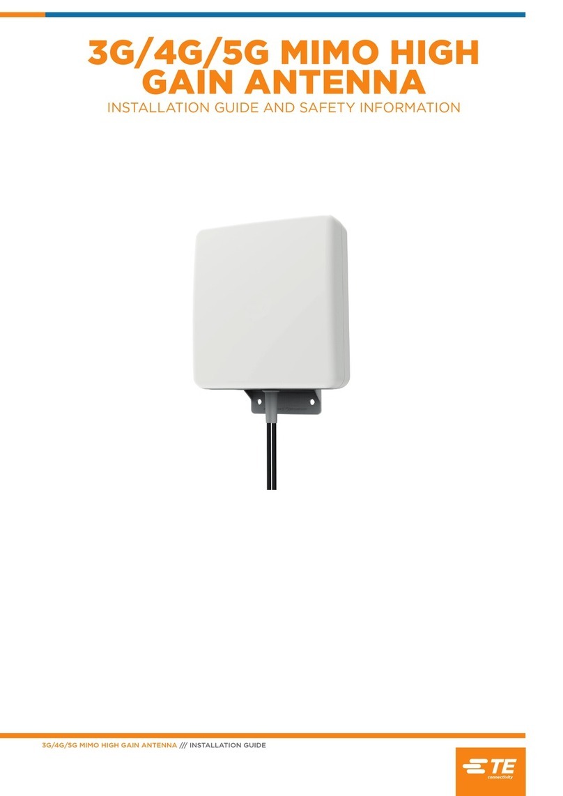 TE Connectivity WMM8G-7-38 Installation Guide and Safety Information TE Connectivity WMM8G-7-38 Installation Guide and Safety Information