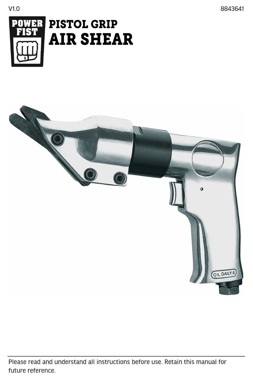 Power Fist 8843641 manual