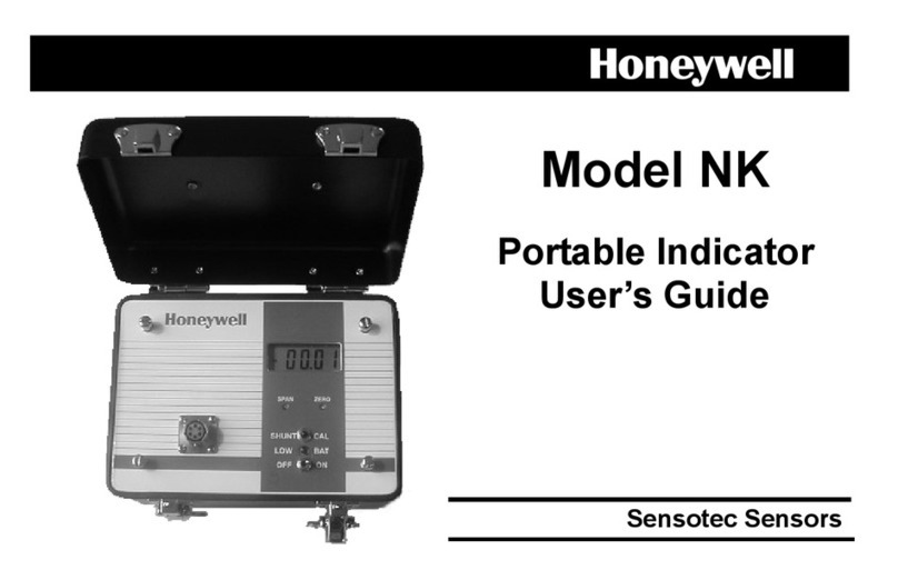 Honeywell NK User manual Honeywell NK User manual