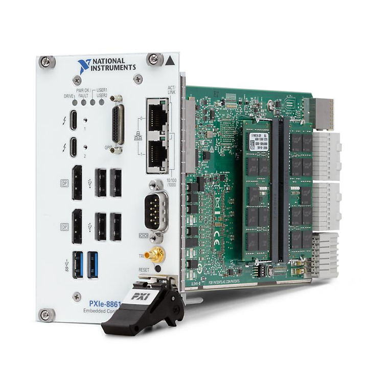 National Instruments PXIe-8881 User manual
