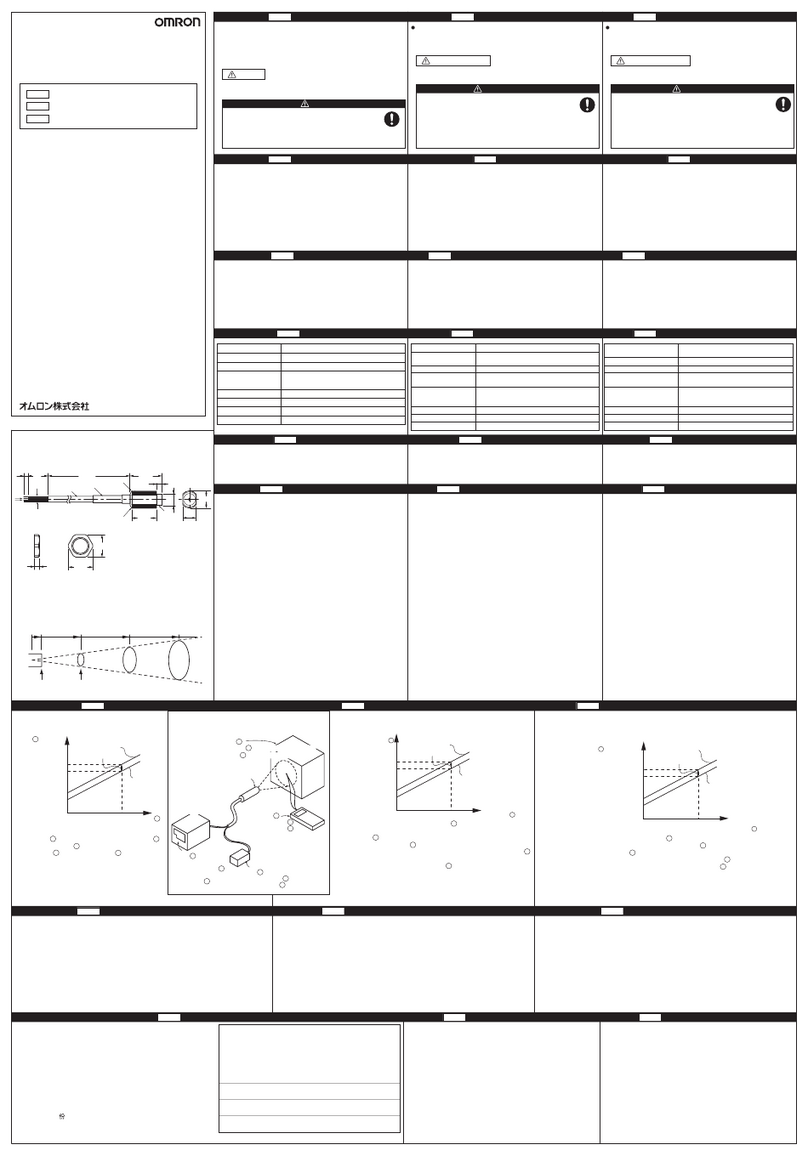 Omron ES1B User manual