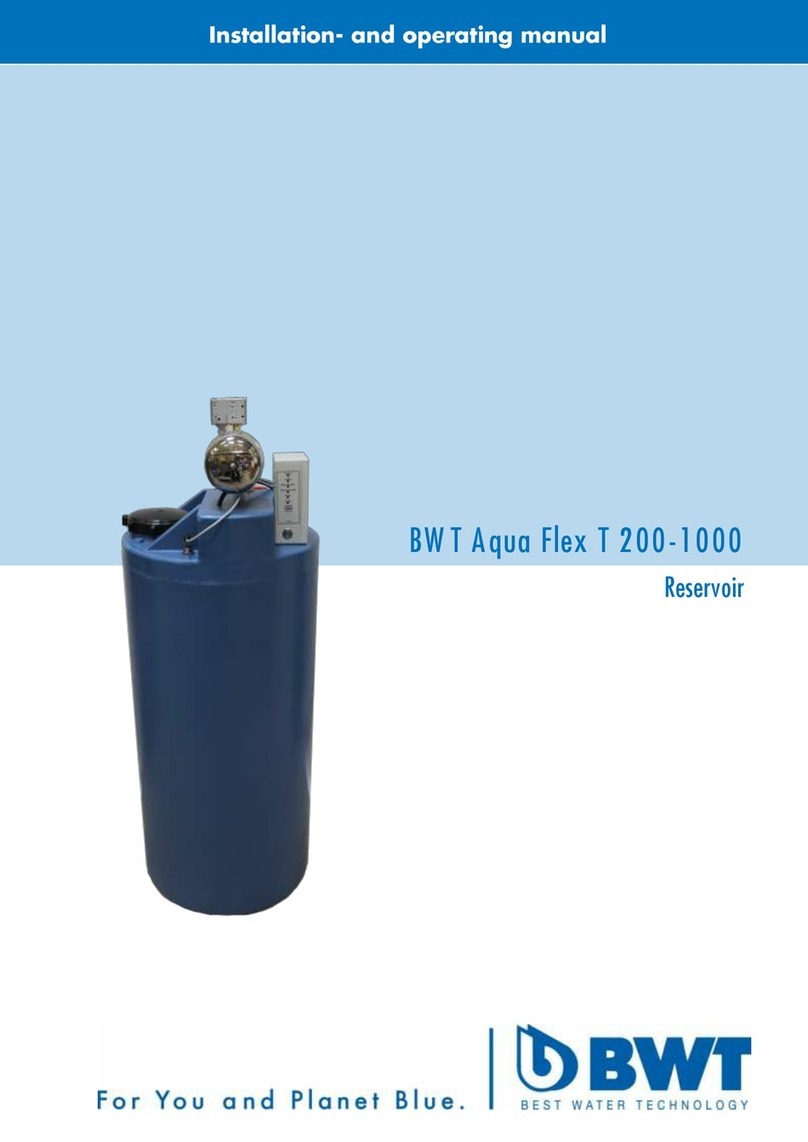 BWT Aqua Flex T 200 manual