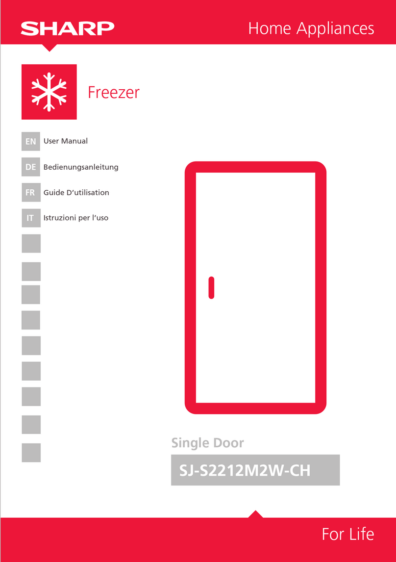 Sharp SJ-S2212M2W-CH User manual
