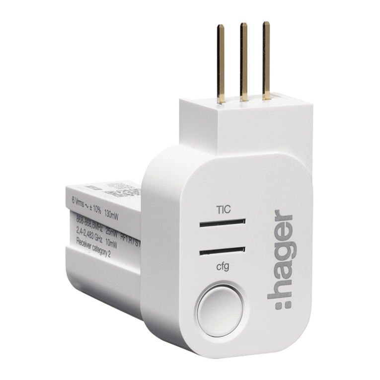 hager TRPS120 quick start guide