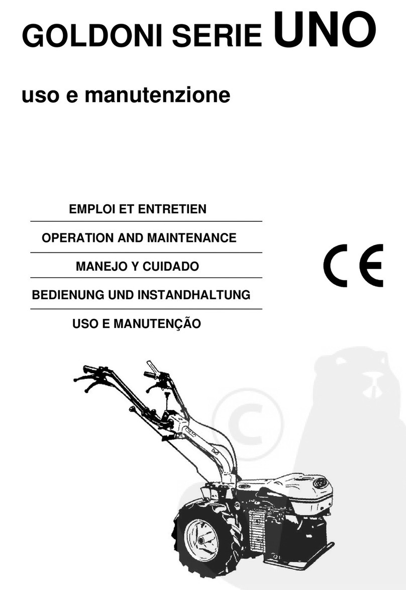 GOLDONI UNO Series Installation guide