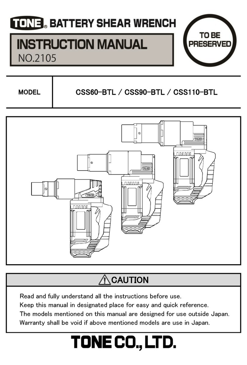 Tone CSS60-BTL User manual