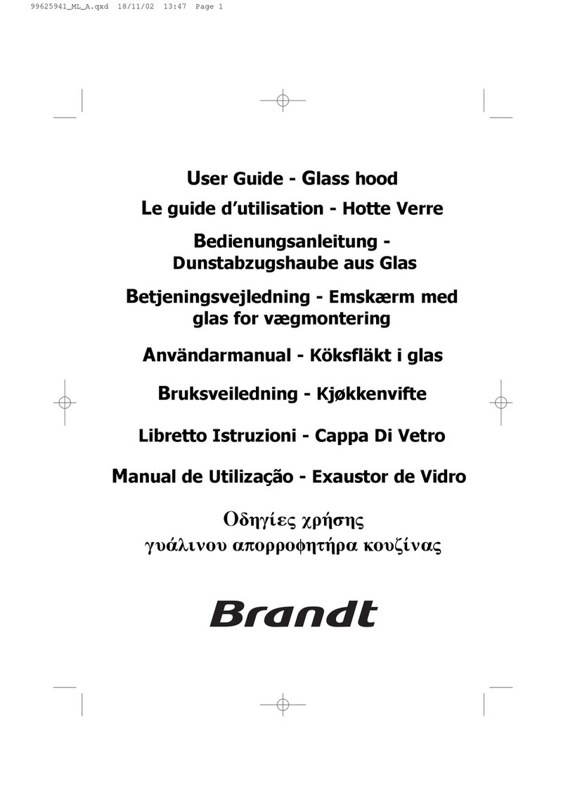 Brandt AD289XT1 User manual