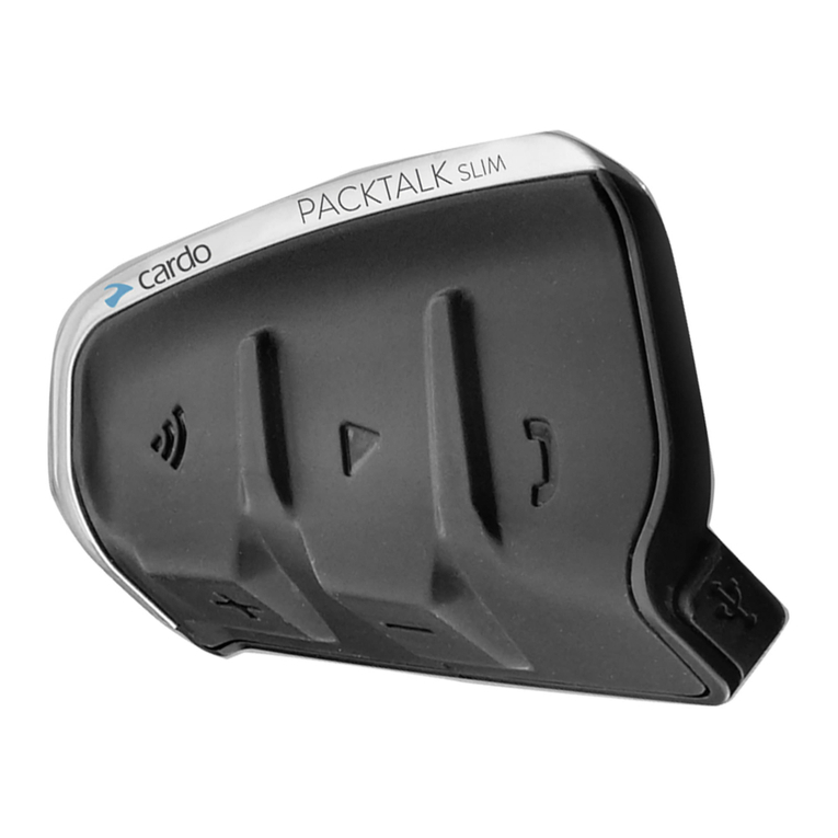 Cardo Systems PACKTALK SLIM manual