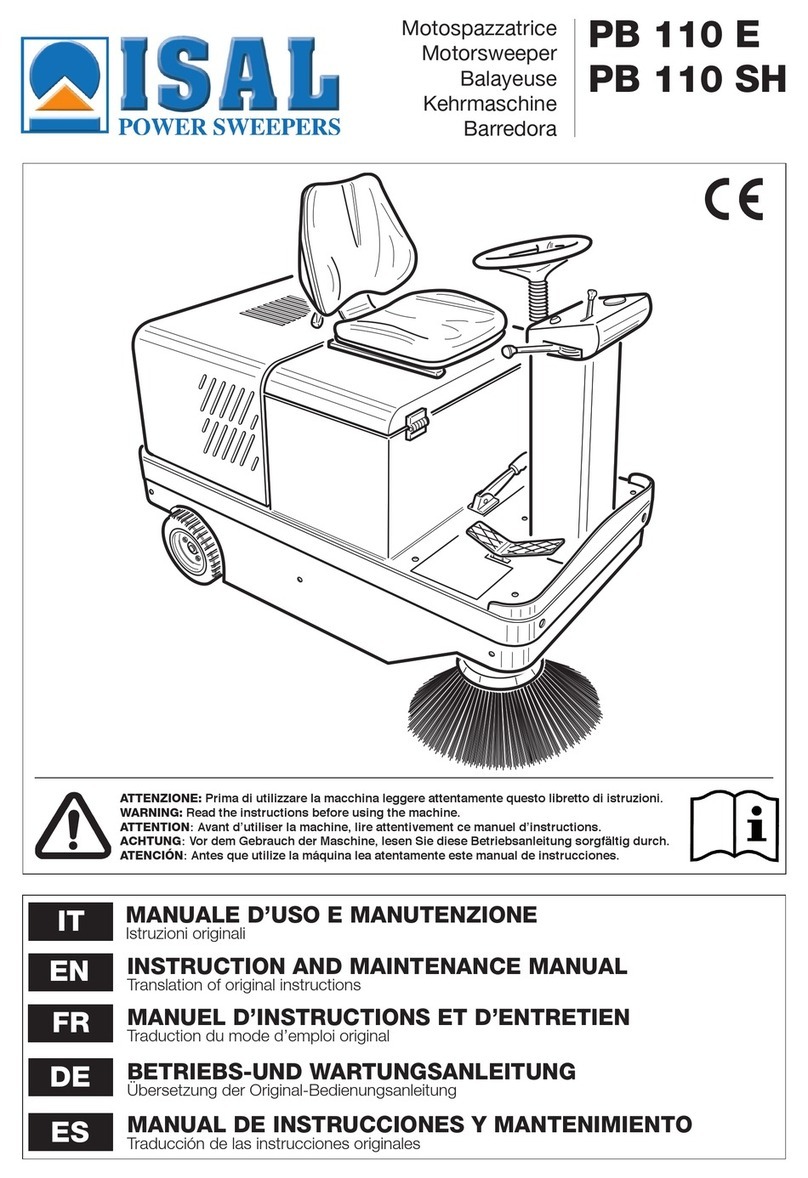 Isal PB 110 E Instruction and maintenance manual