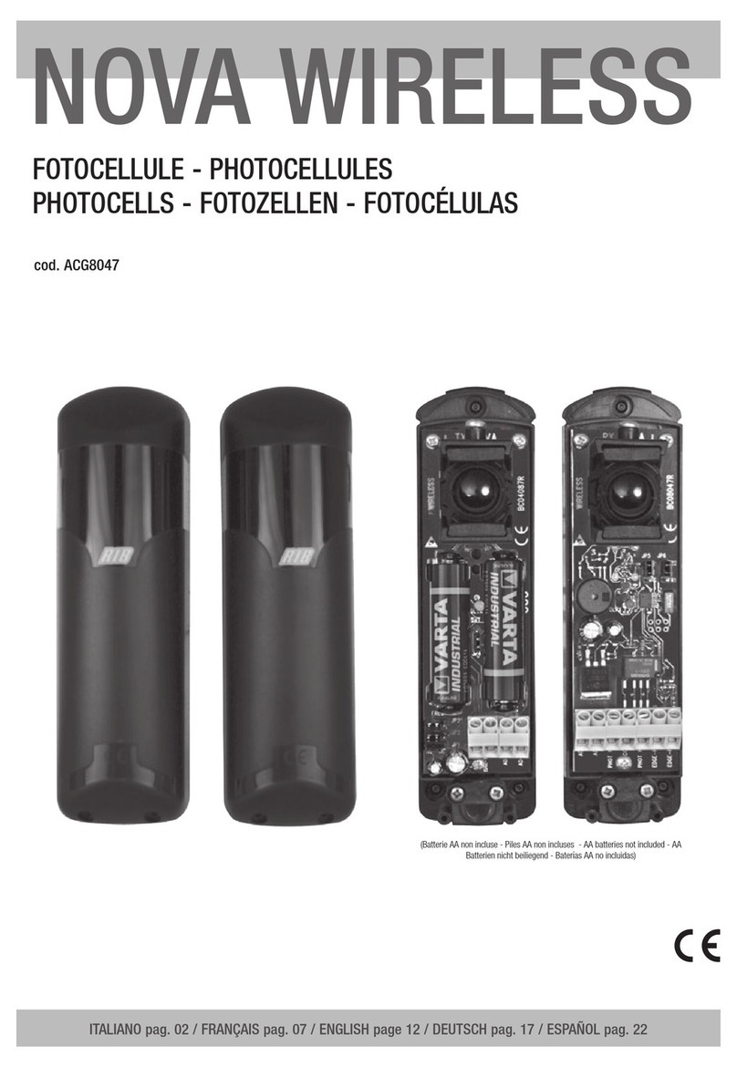 RIB NOVA WIRELESS manual