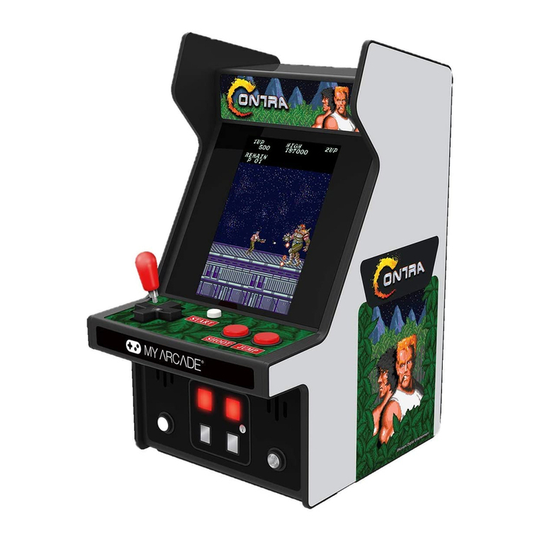 Konami My Arcade CONTRA MICRO PLAYER User manual