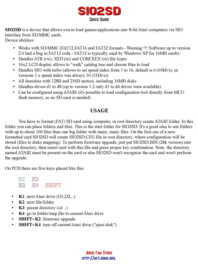 AFS SIO2SD quick guide