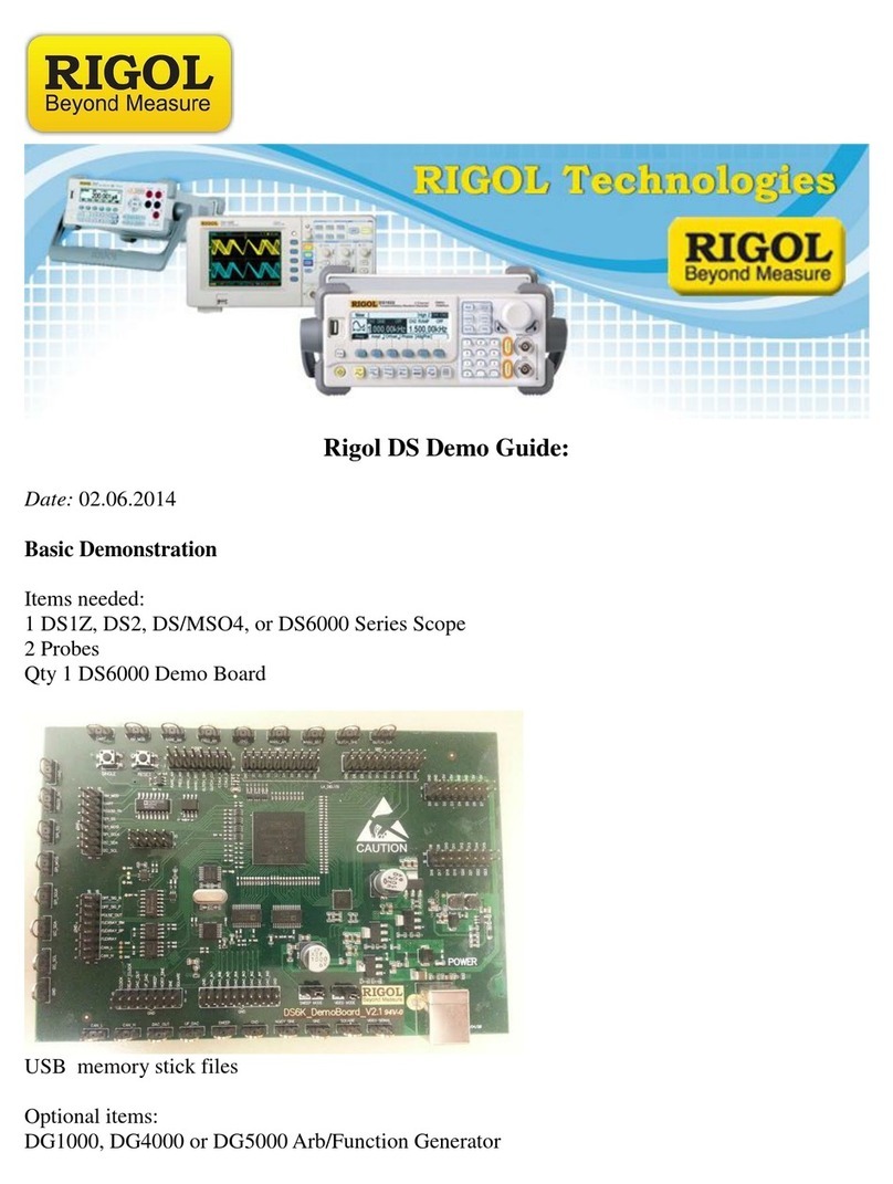 Rigol DS Demo User manual