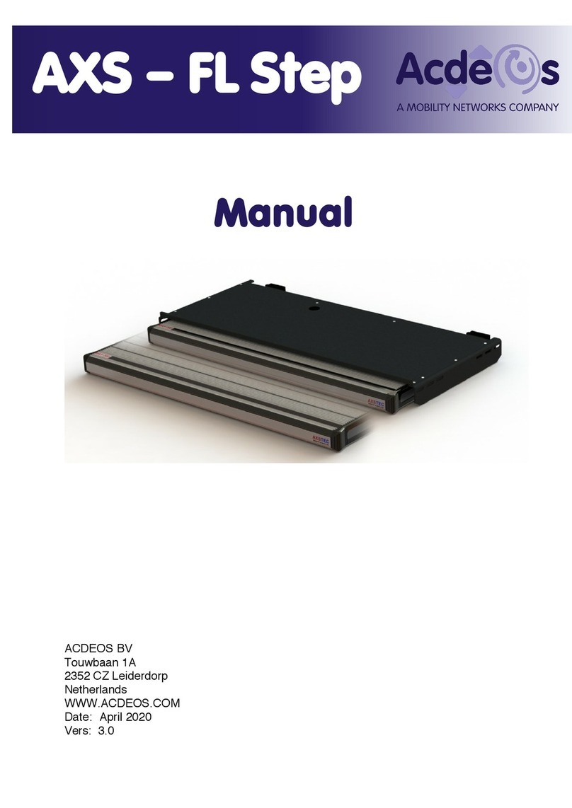 Acdeos AXS - FL Step manual