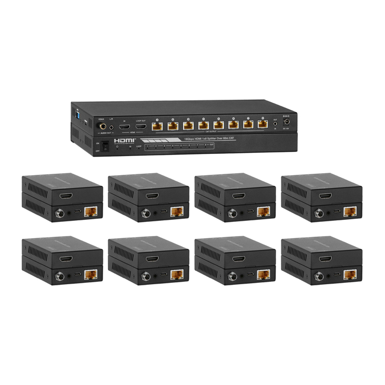 KanexPro SP-HDPOC1X8 instructions