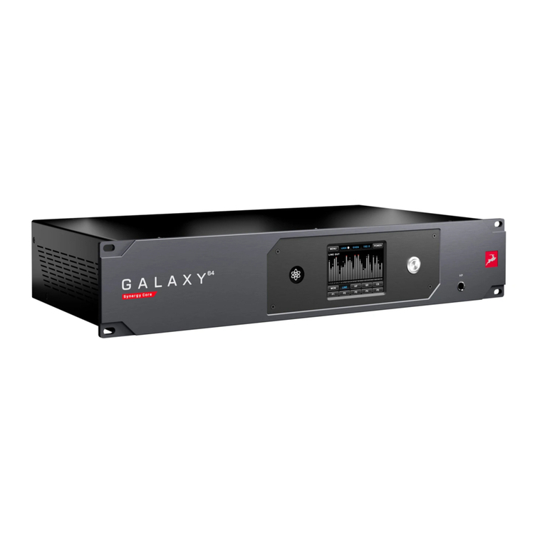 Antelope Galaxy 64 Synergy Core user manual