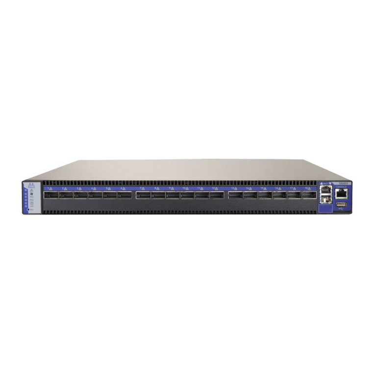 Mellanox Technologies MetroDX MTX6000-2SFS User manual