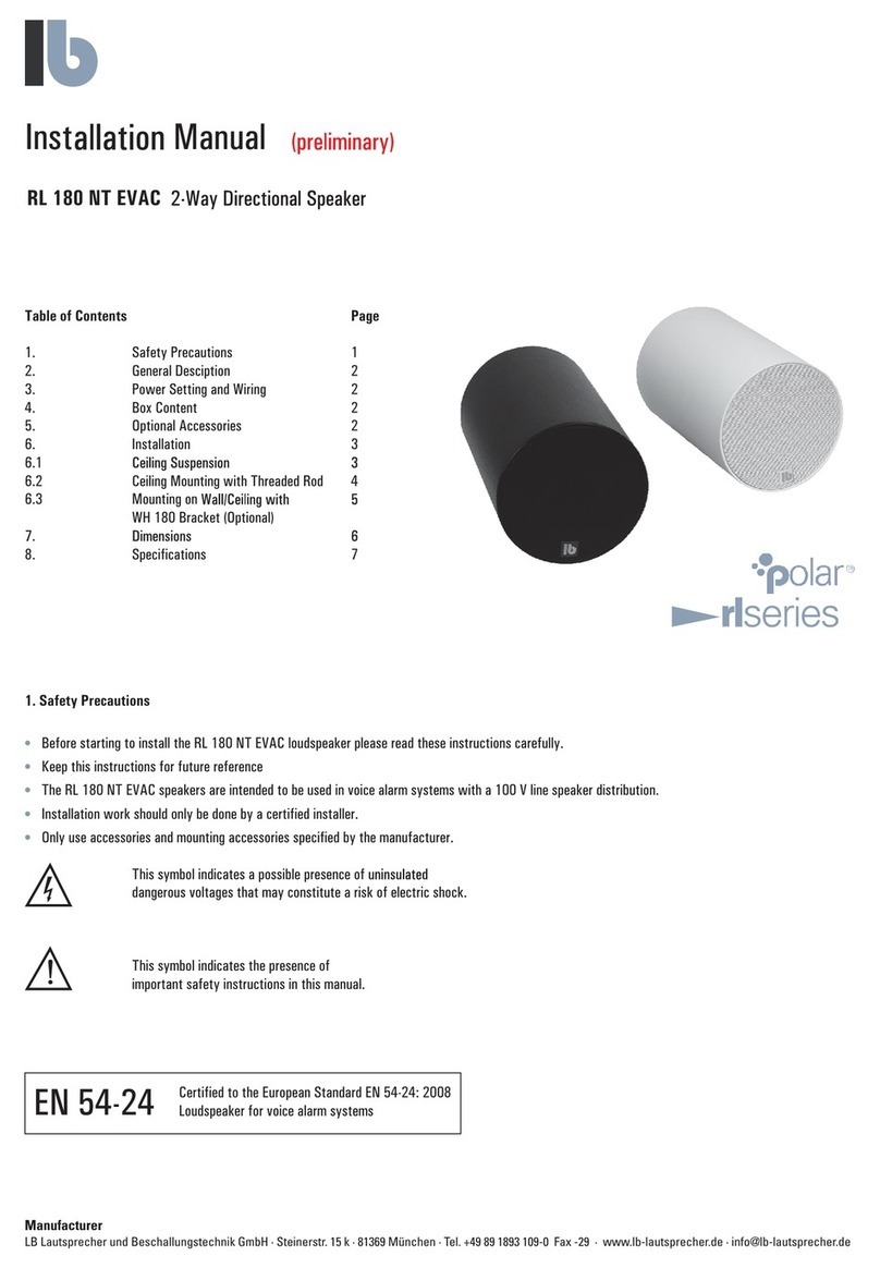 lb polar RL Series installation manual