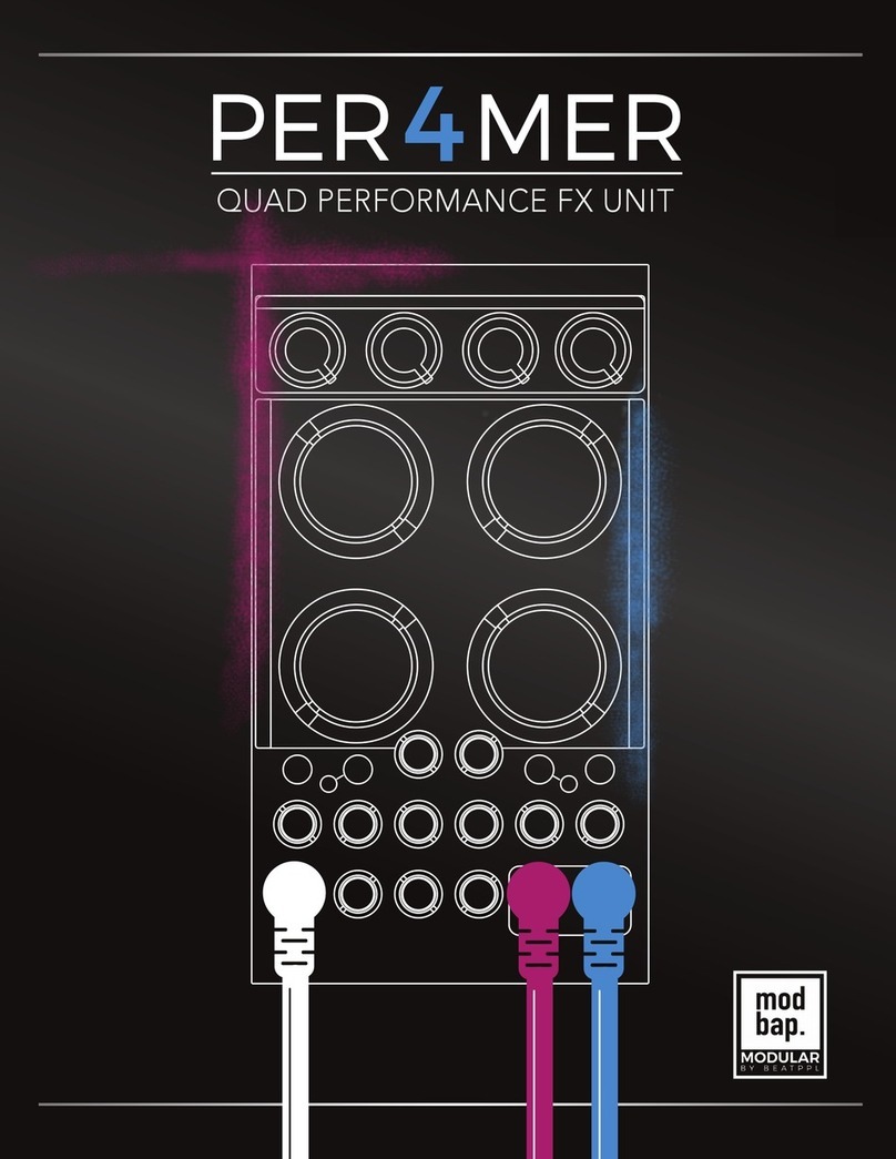 Beatppl MODBAP MODULAR PER4MER manual