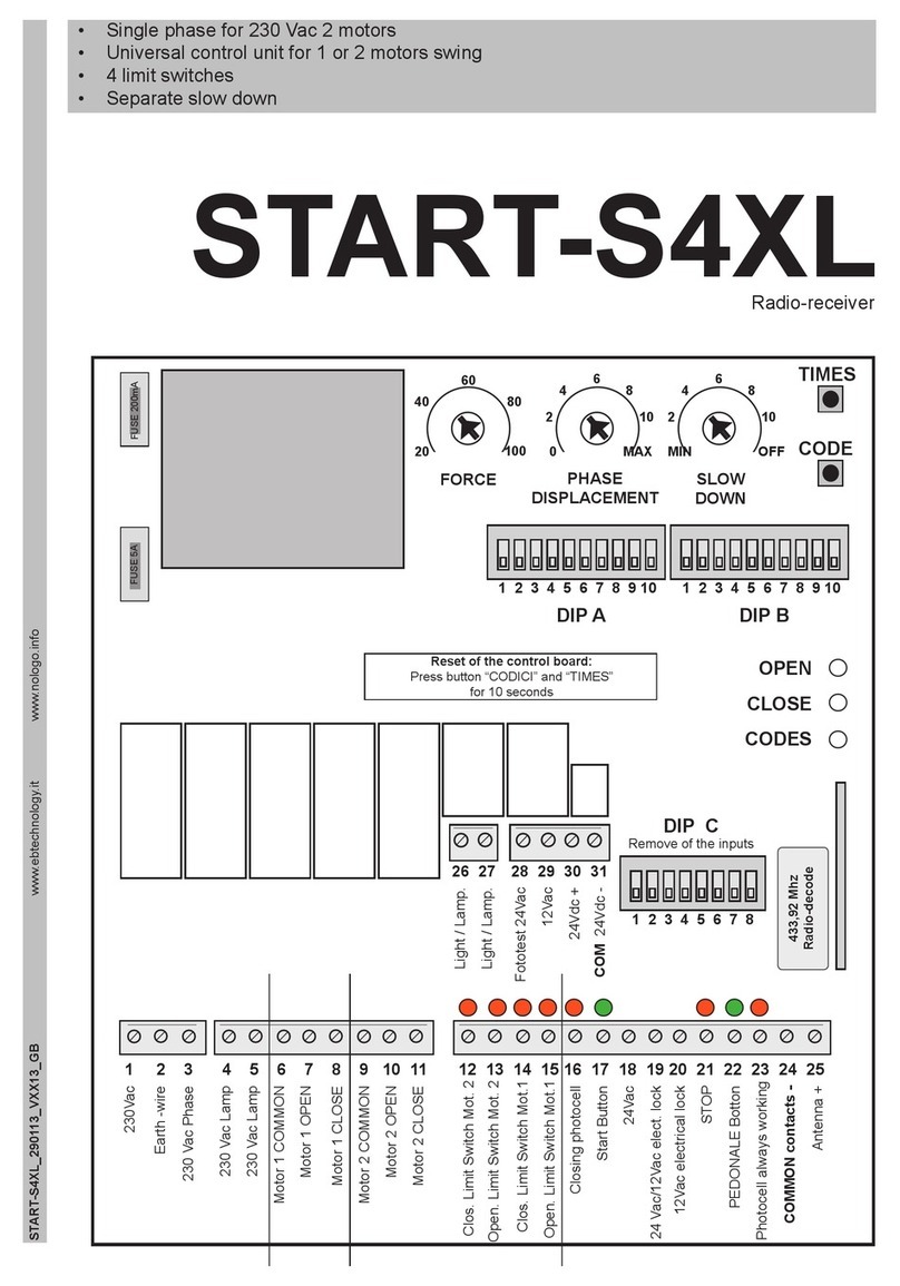 nologo START-S4XL quick start guide