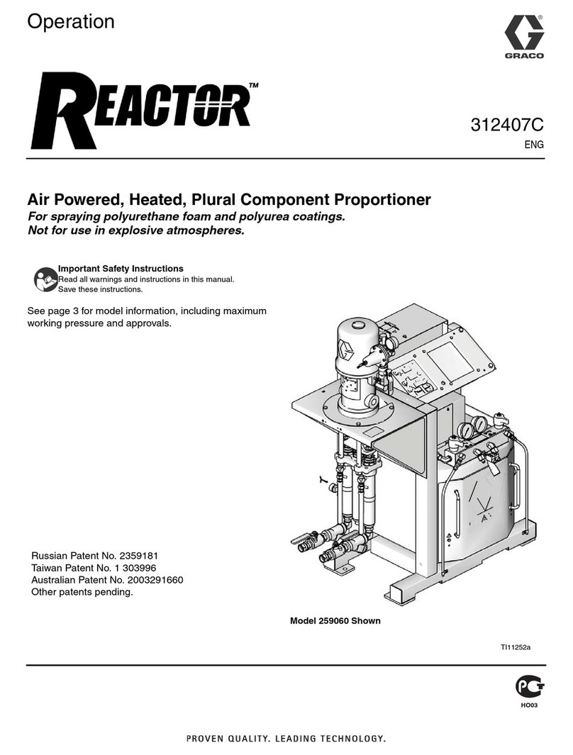 Graco Reactor A-XP Series Operation