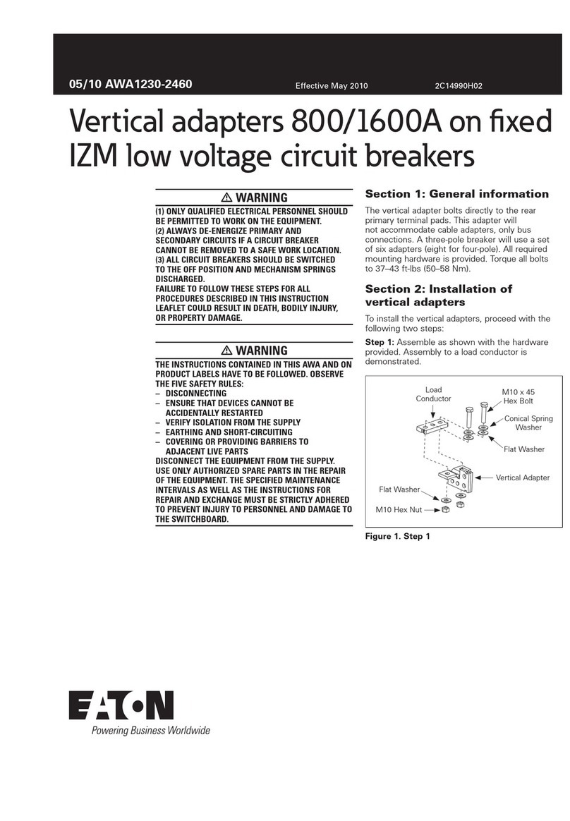 Eaton 800A User manual