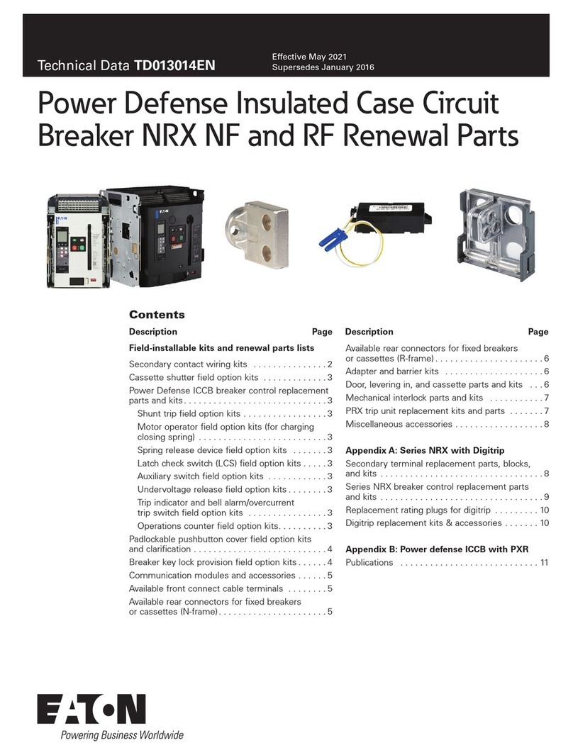 Eaton NRX NF Technical data