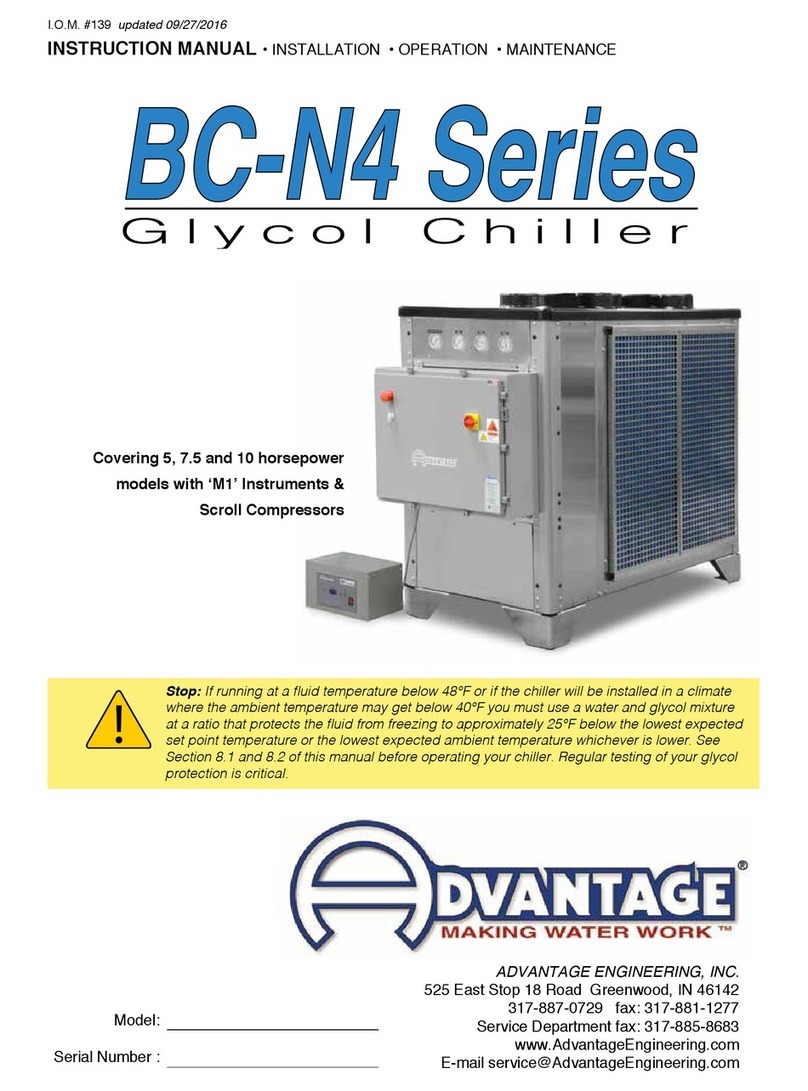 Advantage BC-N4 Series instruction manual